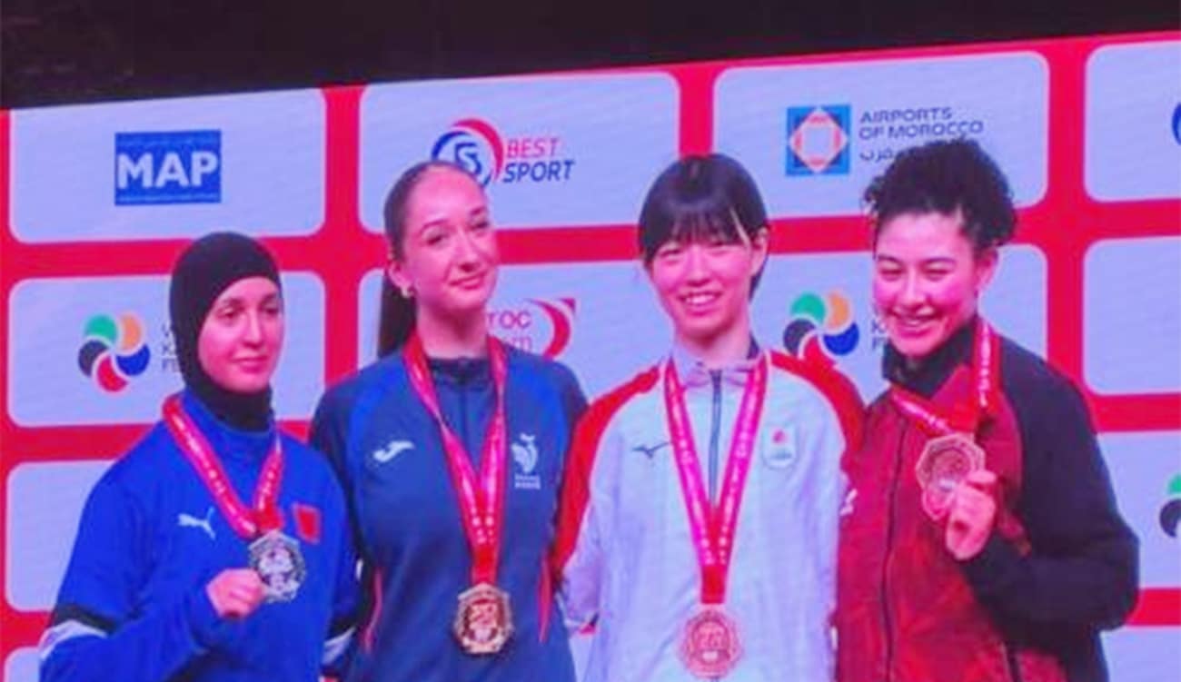 Karaté : médaille de bronze pour Wafa Mahjoub à la...