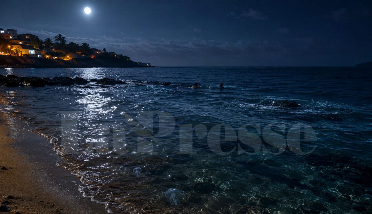 Baignade nocturne : les dangers cachés de la mer après...