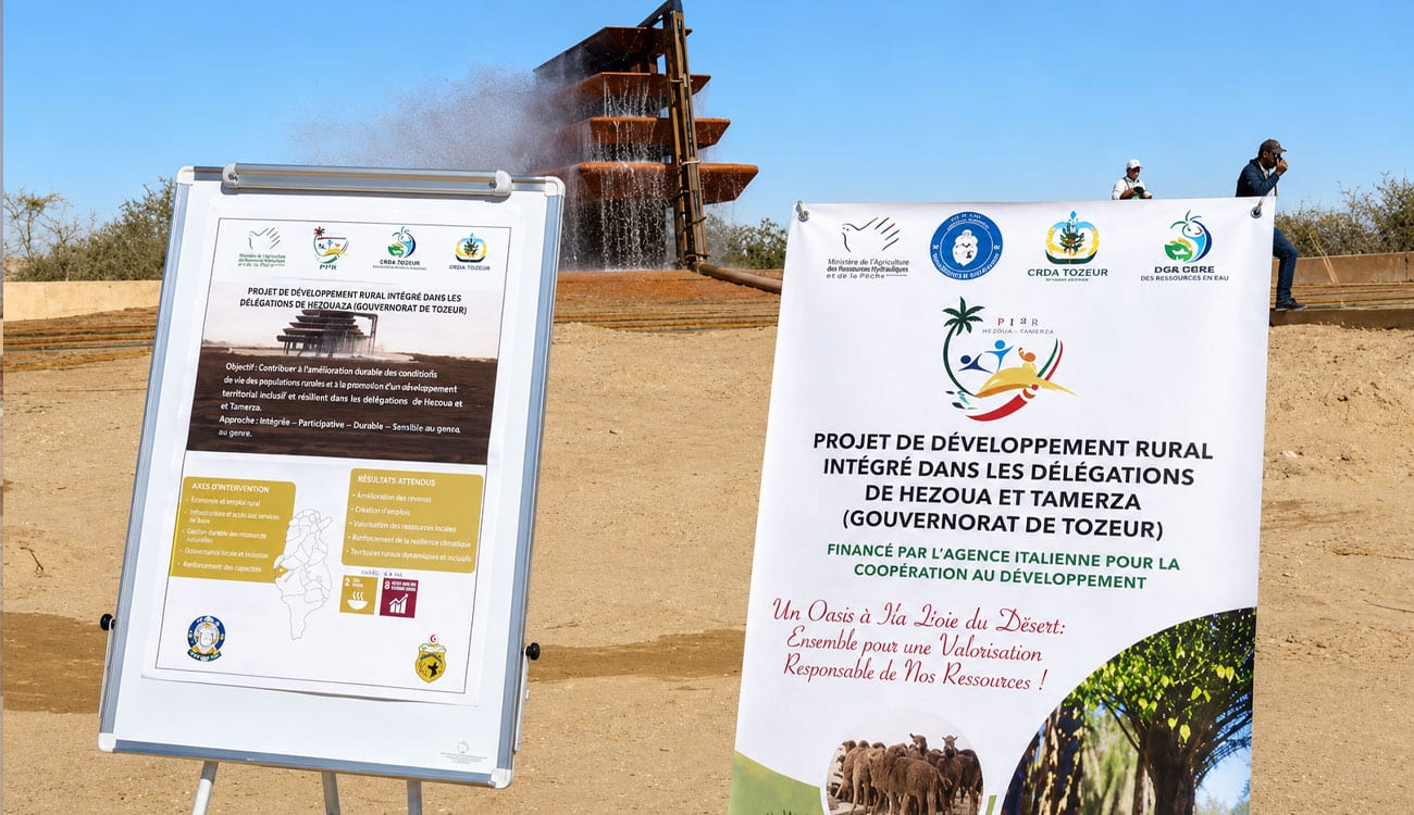 Sud tunisien : un programme italien pour lutter contre la...