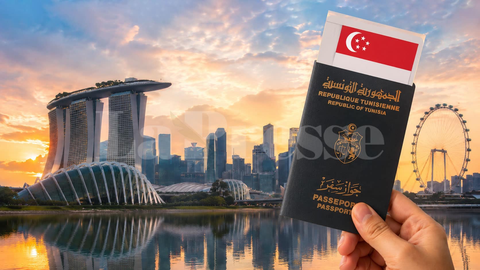 Singapour facilite l’entrée de 44 pays africains… mais les Tunisiens restent soumis au visa