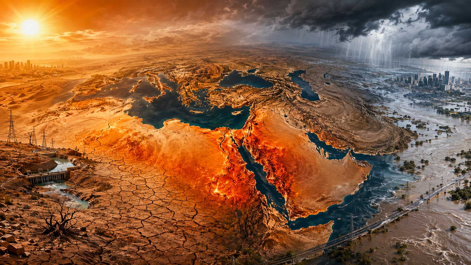 Climat : la région MENA se réchauffe deux fois plus...